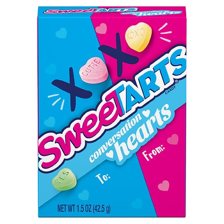 Sweetarts Candy, Conversation Hearts - 10 oz