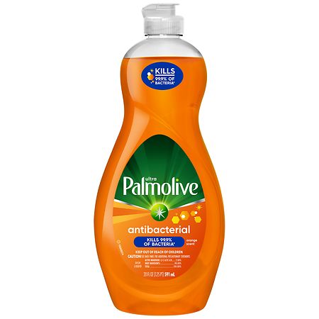 Palmolive Ultra Dish Soap Liquid, Antibacterial Orange