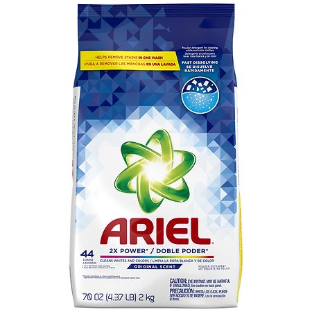 アリエルSerment Wash Powder 70g Ariel Powder Laundry Detergent Original | Walgreens
