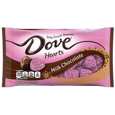 Dove Promises Hearts Valentine's Candy Milk Chocolate
