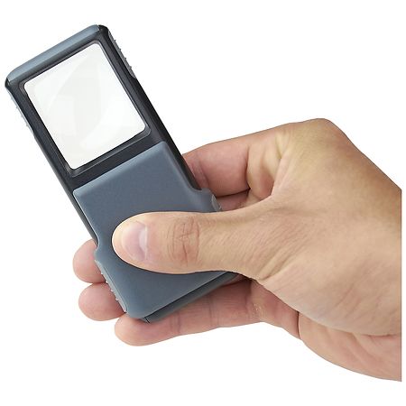 Walgreens Pocket 5X LED Magnifier With Sleeve