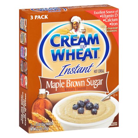 Cream of Wheat Hot Cereal Maple Brown Sugar