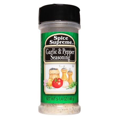 Spice Supreme Garlic and Pepper Seasoning