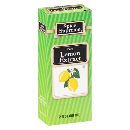 Spice Supreme Lemon Extract, Pure - 2 fl oz