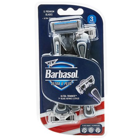 Barbasol Ultra 6 Plus Disposable Razors