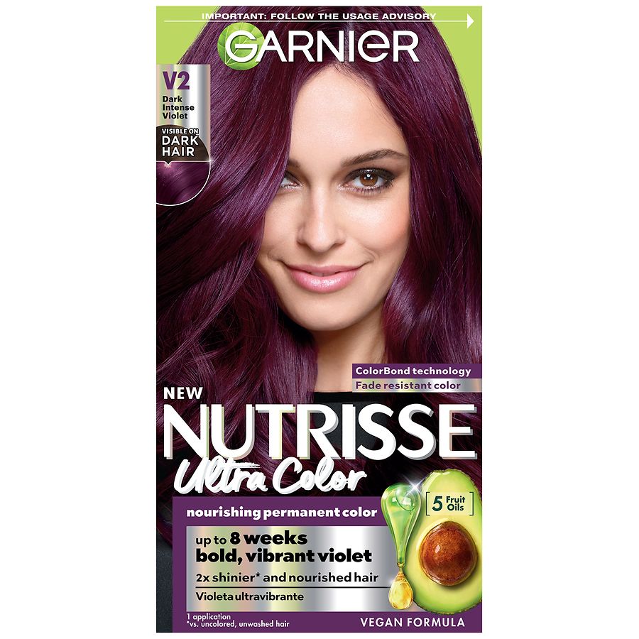 Garnier Nutrisse Ultra Color Nourishing Bold Permanent Hair Color Creme ...