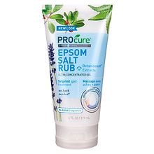 Shop Epsom Salt Rub Gel With Aloe and read reviews at Walgreens. View the latest deals on ProCure Joint & Muscle Pain Relief.