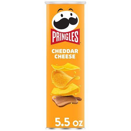 Pringles Potato Crisps Chips Cheddar Cheese