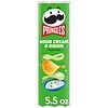 Pringles Potato Crisps Chips Sour Cream and Onion | Walgreens