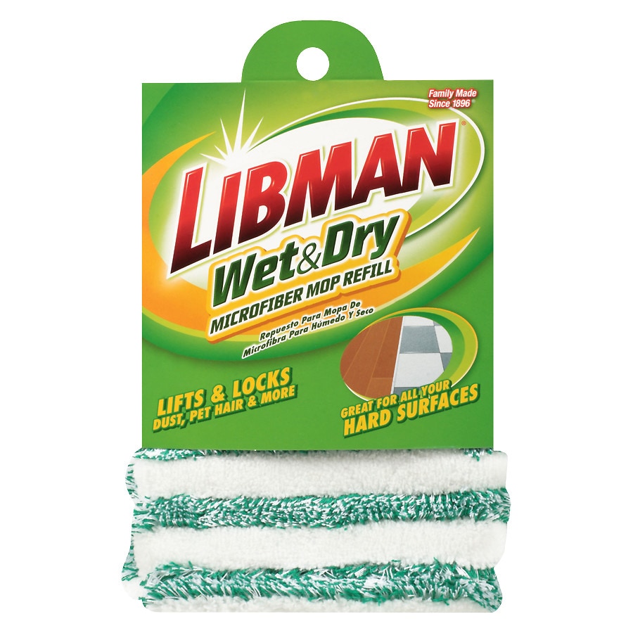 Libman Wet & Dry Microfiber Mop Refill Walgreens