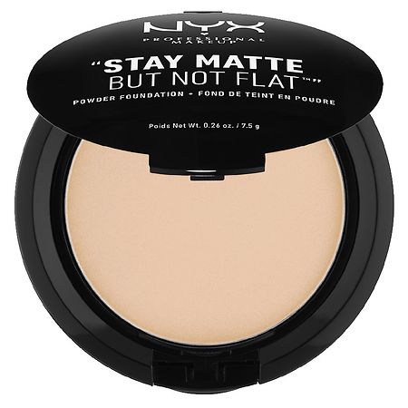 NYX Professional Makeup Stay Matte But Not Flat Pressed Powder Foundation Natural