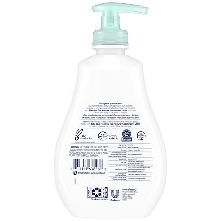 Baby Dove Sensitive Skin Care Wash Fragrance Free