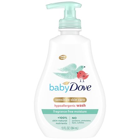 Baby Dove Sensitive Skin Care Wash Fragrance Free