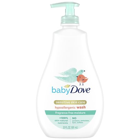 Baby Dove Baby Wash Fragrance Free Moisture