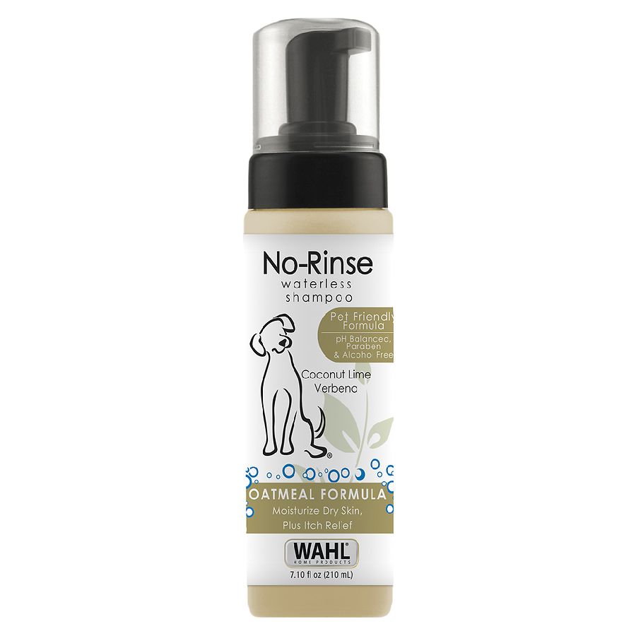 Wahl Waterless No-Rinse Oatmeal Dog Shampoo
