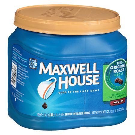 Maxwell House Ground Coffee Original Decaf