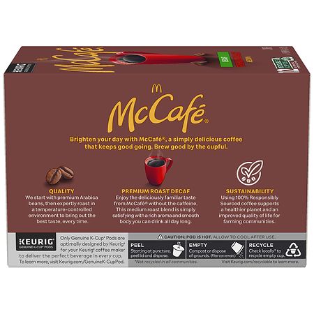 Mccafe decaf k outlet cups