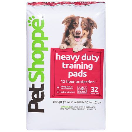 PetShoppe Heavy Duty Training Pads For Dogs and Puppies 21 in x 21 in