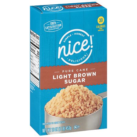 Nice! Pure Cane Light Brown Sugar