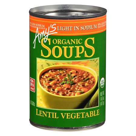 Amy's Light In Sodium Soup Vegetable