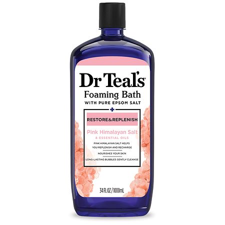 Dr. Teal's Foaming Bath Pink Himalayan Salt