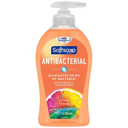 Softsoap Antibacterial Liquid Hand Soap Pump Crisp Clean