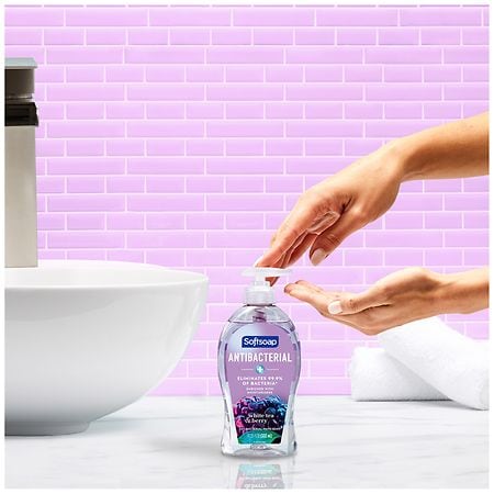 Softsoap Antibacterial Liquid Hand Soap Pump White Tea & Berry