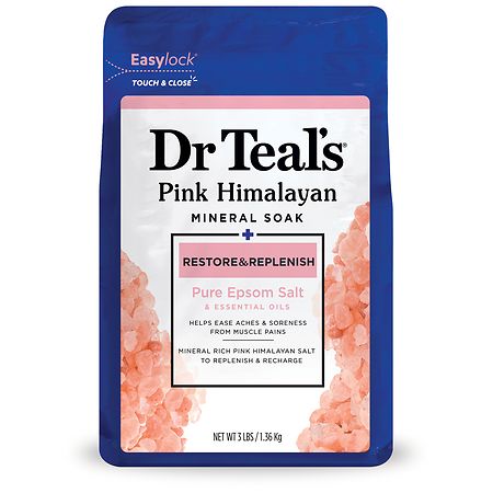 Dr. Teal's Mineral Soak Pink Himalayan Salt