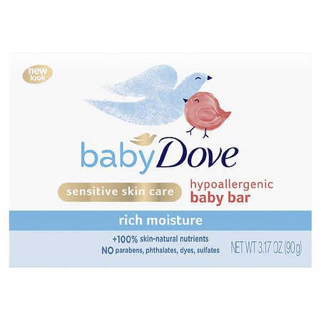 UPC 011111638068 product image for Baby Dove Bar Rich Moisture - 3.17 oz | upcitemdb.com