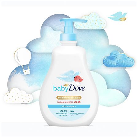 Dove Baby Rich Moisture Head To Toe Wash Bagnoschiuma bambino 200 ml