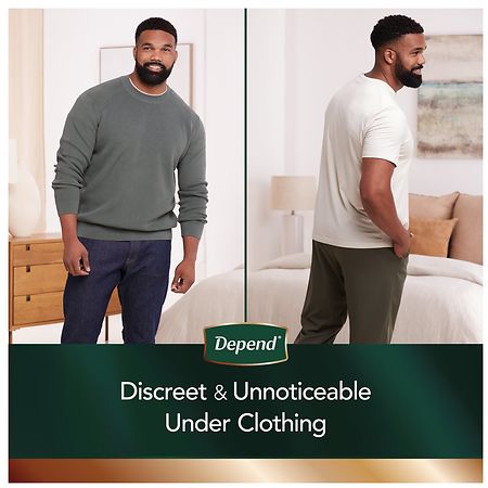 Depend Real-Fit for Men Underwear - Convenience Pack