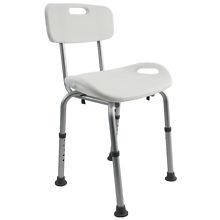 Karman Shower Chair with Back 18" Seat Width White | Walgreens