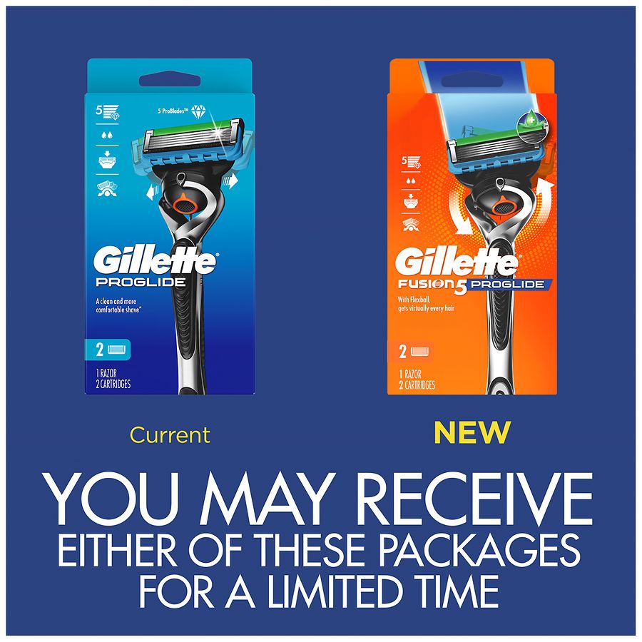 Gillette ProGlide Shaving Razor for Men with Razor Handle + Razor