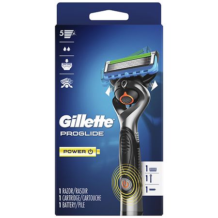 Gillette ProGlide Power Men's Razor Handle + 1 Blade Refill
