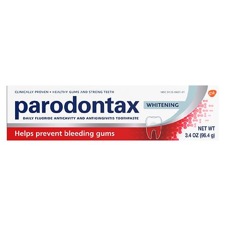 heilig Samenpersen toewijzing PARODONTAX Teeth Whitening Toothpaste For Bleeding Gums | Walgreens