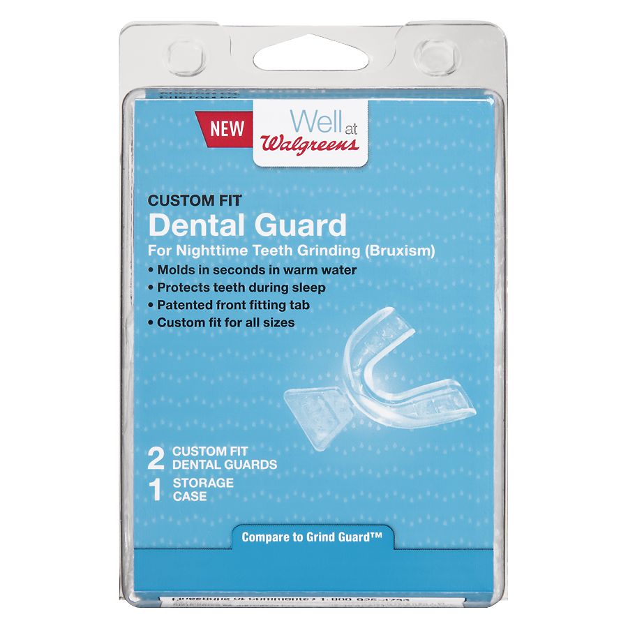 Overnight Dental Guard with Case, 2Ct