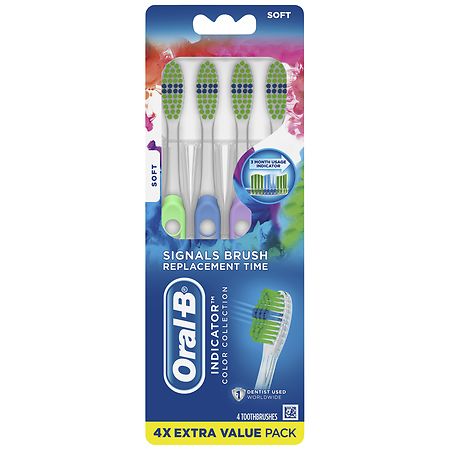 Oral-B Color Collection Toothbrushes, Soft