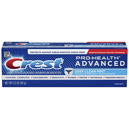 Crest Pro-Health Advanced Deep Clean Mint Toothpaste Mint