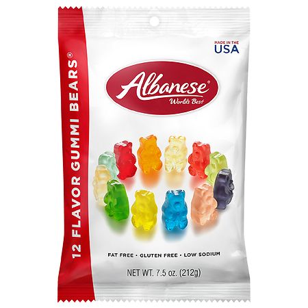 Albanese 12 Flavor Gummi Bears Assorted