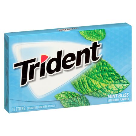 Trident Sugar Free Bubblegum Gum, Chewing Gum