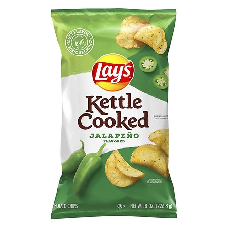 Lay's Kettle Cooked Chips Jalapeno