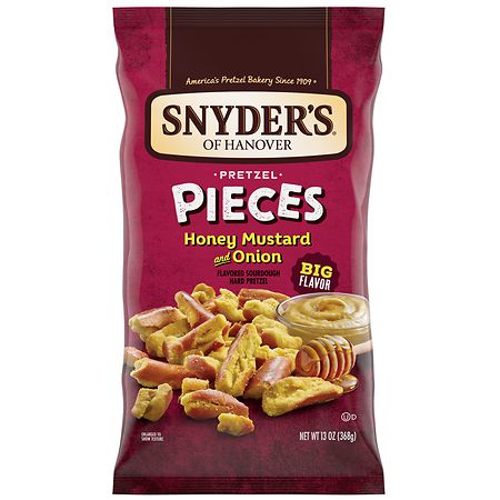 Snyder's Pretzel Pieces Honey Mustard and Onion