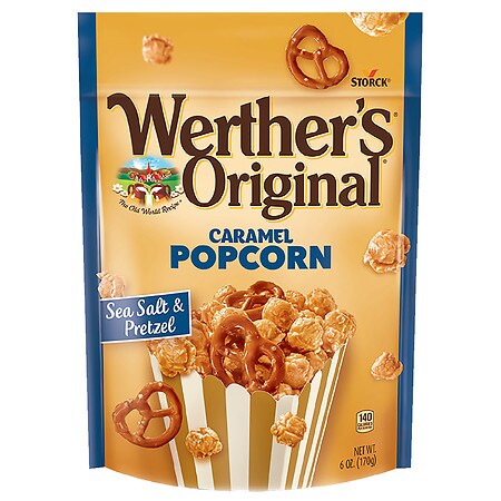 UPC 072799053079 product image for Werther's Original Caramel Popcorn Sea Salt & Pretzel - 6.0 oz | upcitemdb.com