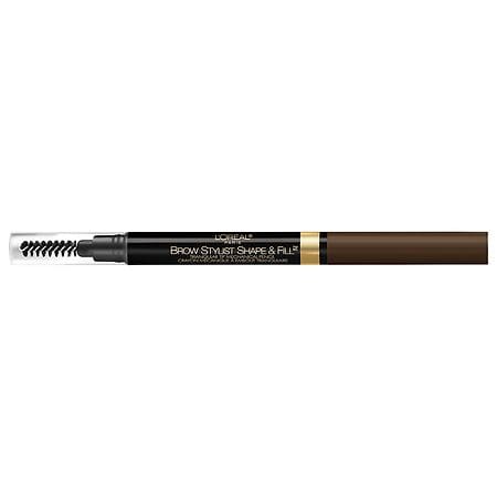 L'Oreal Paris Brow Stylist Shape & Fill Mechanical Eye Brow Makeup Pencil 420 Dark Brunette