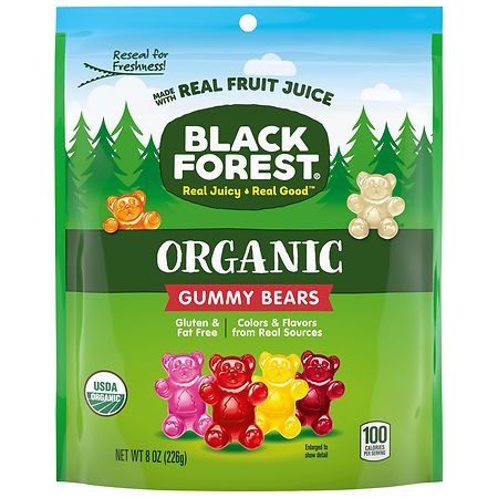 Black Forest Organic Fruit Flavored Gummy Bears | Walgreens