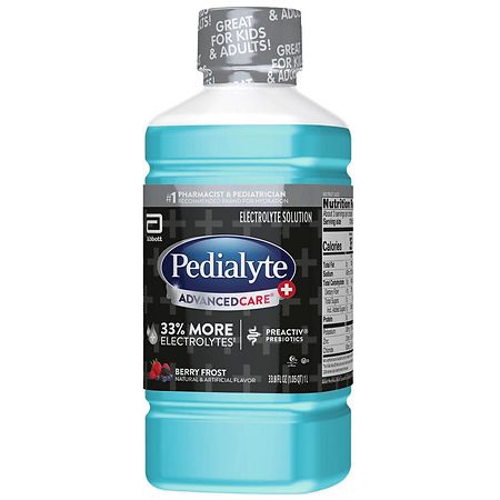 Pedialyte Electrolyte Solution Berry Frost