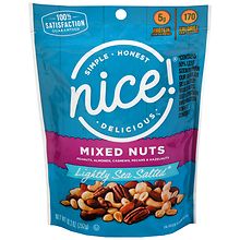 Nice! Mixed Nuts Lightly Sea Salted | Walgreens