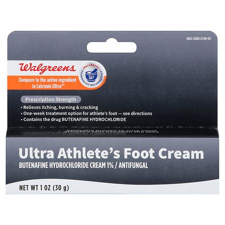 Walgreens Ultra Athlete's Foot Cream