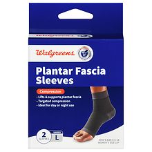 Walgreens Plantar Fasciitis Arch Support Black