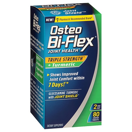 Osteo Bi-Flex Herbal Formula With Turmeric Capsules Triple Strength
